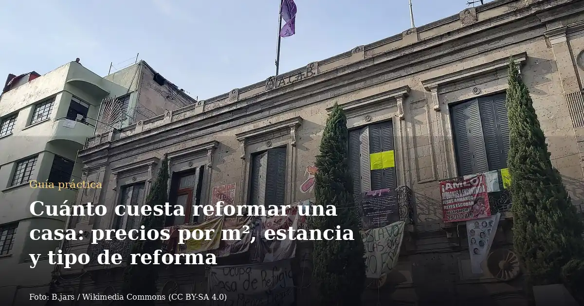 Cuánto cuesta reformar una casa: precios por m², estancia y tipo de reforma